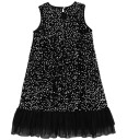 Minymo Dress Velvet W. Sequins   TAP SHOE   128