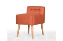 Anaro Sittepuff 43 cm Rektangulær   Oransje
