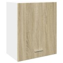  Veggmontert skap sonoma eik 50x31x60 cm konstruert tre