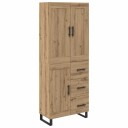  Høyskap med skuff Artisan Eik 69,5 x 34 x 180 cm Konstruert tre