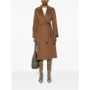 Max Mara Dame Frakker Brun S,