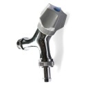 Tappeventil 1/2" nippel/nippel m/tilbakeslagsventil