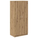  Garderobe artisan eik 90x52x200 cm konstruert tre 8721158434609