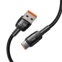 Tech Protect UltraBoost Evo USB C USB A 100W 0.5m svart 