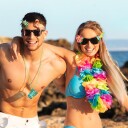 Luksus Hawaiikrans med Ekstra Store Blomster