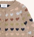 Hust and Claire Cardigan   HCCilja   Kjeks   Hust and Claire   5 år (110)   Cardigan Beige Rosa