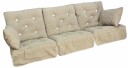 Fritab Verandahuske putesett lav Sand Flokk Beige
