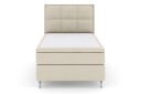 Select No 5 Komplett Sengepakke 140x200 Fast/Medium Lateks Beige/Sølvben