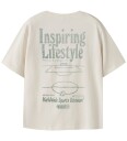 Name It T skjorte   NkmLewis   Verdant Green   Name It   6 år (116)   T skjorte Beige Grønn