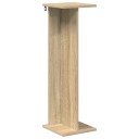 vidaXL Planteholder Sonoma eik 25 x 25,5 x 80,5 cm Konstruert tre