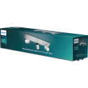 Philips Myliving Spot Spotlight På Skinne Gu10 3 Ampuller Led 230 V Aluminium