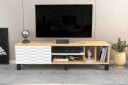 Rinorea Tv-benk 140x40,3 cm - Blå