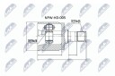 Nty Drivknute drivaksel NTY NPW HD 005