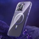 Kingxbar Kingxbar Pqy Ice Crystal Series Magnetisk Deksel Til Iphone 14 Plus Magsafe Grå
