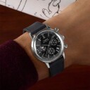 Timex Timex x Peanuts Chrono Cool Joe Leather 40mm Black Dial