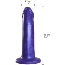 Vixen Creations Leo Dildo 19 cm      - Lilla