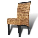  Spisestoler 6 stk abaca og heltre mango