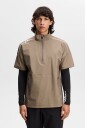J.Lindeberg Shay Rain Shirt Golf regnjakke herre Brindle Large