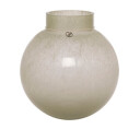 Glassvase Rund Ø 21 x 22 cm Glass Grønn