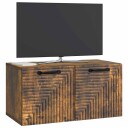  Vegghengt TV skap Røkt Eik 59,5 x 31 x 30 cm Konstruert tre