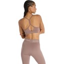 New Balance Essential Yoga Light Support Sports BH Dame Brun L