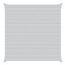 vidaXL Solskygge seil Lys Grå og Hvit 6 x 6 m 100% polyester Oxford