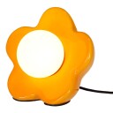 LED Bordlampe Flower Power Shiny Orange
