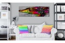 Bilde Colourful Alligator 150x50 Artgeist sp. z o. o.