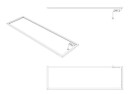 VikingBad Led lyslist u/servant 100cm