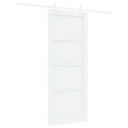  Skyvedør Hvit 83 x 202 cm Heltre furu