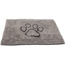 DGS Dirty Dog Doormat Dørmatte Liggematte - Large - 88x66 cm - Grey