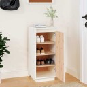 vidaXL Skoskap 35x35x80 cm heltre furu