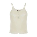 Twinset Dame Topper Hvit M,