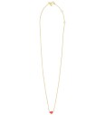 DESIGN LETTERS Little Big Love Necklace   Goldplated |Guld |L:42 cm