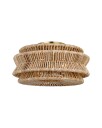 Antigua Drum Semi Flush Mount Natural Abaca