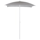 Fiam Elios parasoll 155x155 cm i hvitt/hvitt stål