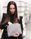 Samsonite Highline skinn nettbrett veske Night Black