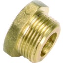 Isiflo overgangsnippel G3/4" x G3/8" messing