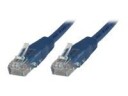 MicroConnect - Nettverkskabel - RJ-45 (hann) til RJ-45 (hann) - 50 cm - UTP - CAT 6 - blå