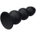 obaie Triple Jiggle Stor Analplugg - Svart - Svart
