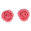 Spiselig Kakepynt Rosa Marsipanroser Pk/6 