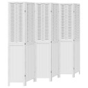  Romdeler 6 paneler hvit heltre keisertre 8721012074279
