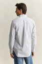 Gant Reg Brushed Oxford Stripe Shirt   Blue   XXXL
