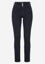 Rette jeans med høy midje