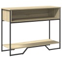  Konsollbord sonoma eik 100x35x74,5 cm konstruert tre 848530