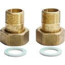 Gjengenippel, VZ, DN 15, for VZ
