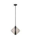 Copper Coast 15" Pendant Karo Cut Bronze