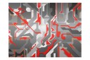 Fototapet Abstract Geometric Roads 250x193 - Artgeist sp. z o. o.