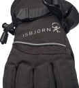 Isbjörn Tundra Barnfingerhansker med Fleece Svart 5-6 år