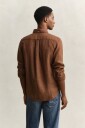 GANT Reg Gmnt Dyed Linen Shirt Brown M